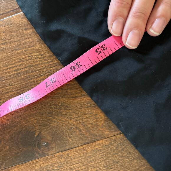 A New Day Women's XL Black Flutter Short Sleeve‎ Mini Poplin Dress Flowy - Picture 7 of 7